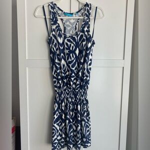 3/$20 Tori Richard gathered waist tank dress